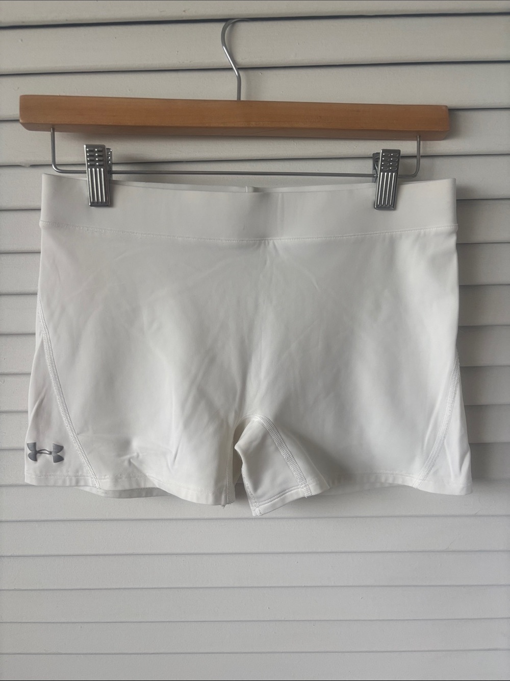 Under Armour White Women’s Performance Bike Shorts